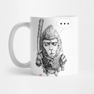 Monkey King Speechless Mug